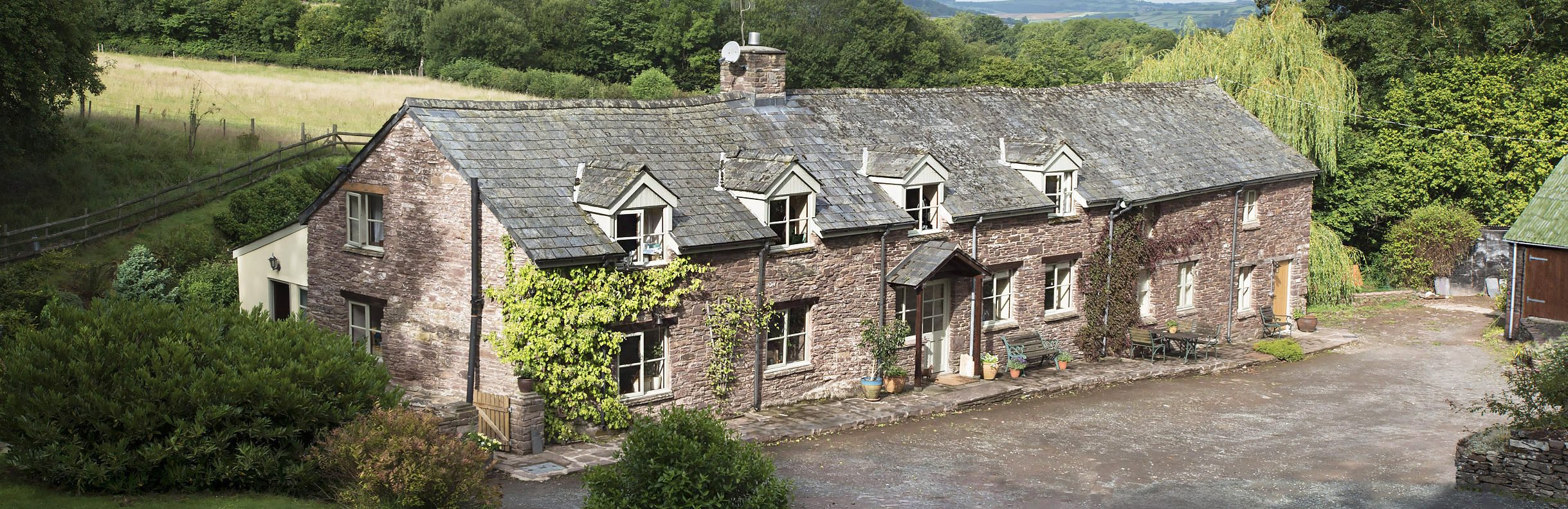 Horse Riding Holidays Accommodation Stay in our Welsh Longhouse