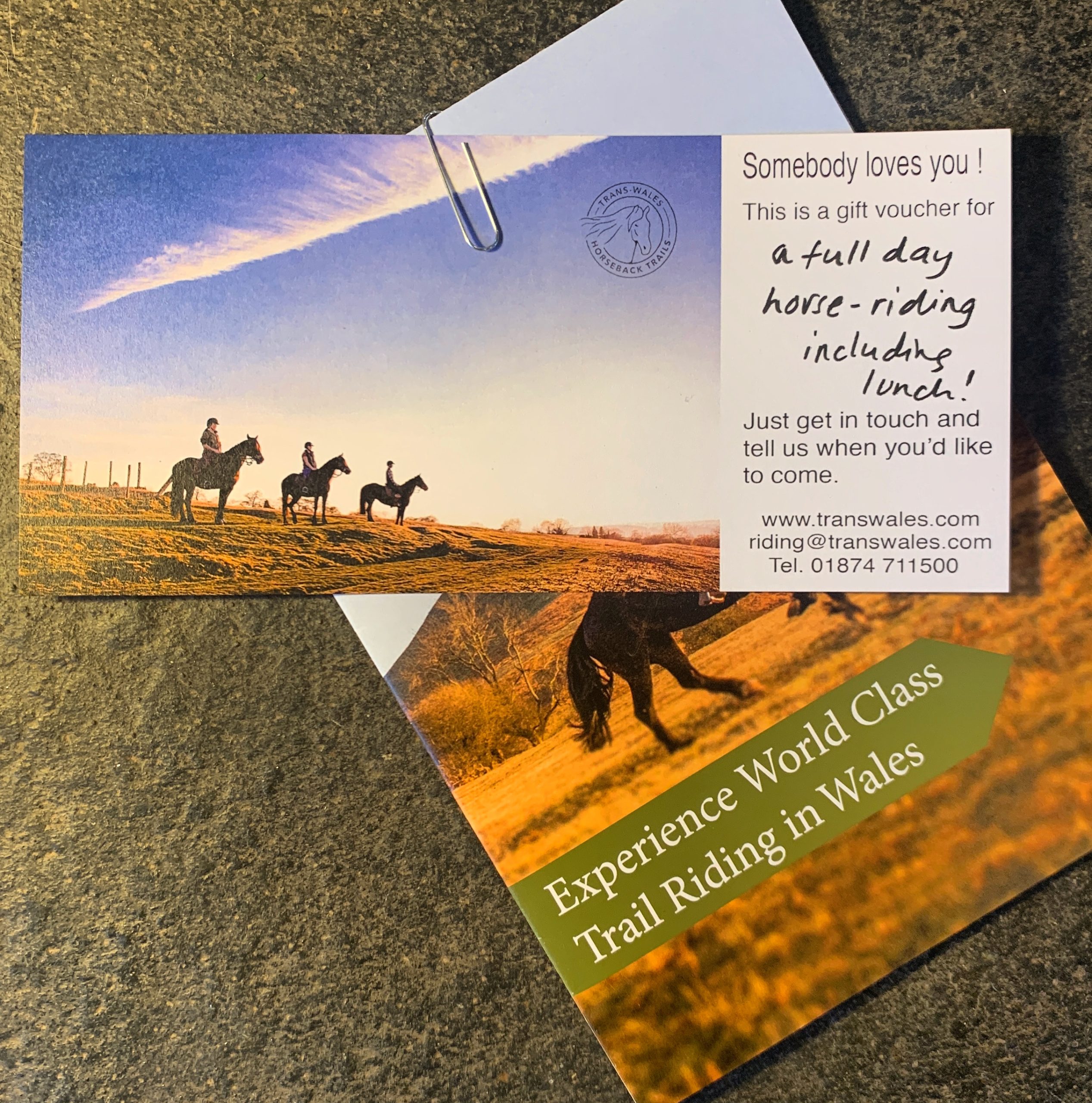 Our vouchers make an excellent gift for any horse rider in your life.